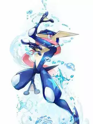 Play Ash Greninja Poke Wallpaper Art