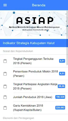 Play ASIAP - BPS Kabupaten Halmahera Utara as an online game ASIAP - BPS Kabupaten Halmahera Utara with UptoPlay