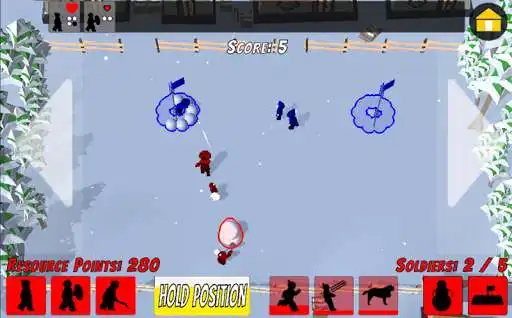 Play A Snow Fort Too Far II as an online game A Snow Fort Too Far II with UptoPlay