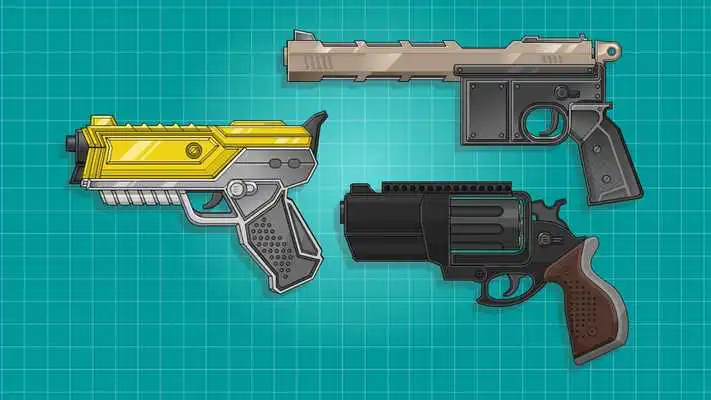 Play Assemble Toy Gun Pistol