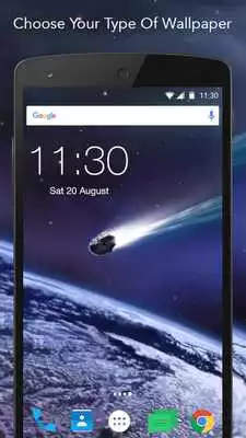 Play Asteroid Live Wallpaper