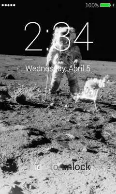 Play Astronaut Lock Screen