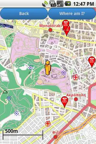 Play Athens Amenities Map (free) as an online game Athens Amenities Map (free) with UptoPlay