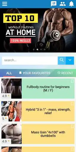 Play AtletIQ: Personal Trainer  Gym Workout Routines  and enjoy AtletIQ: Personal Trainer  Gym Workout Routines with UptoPlay