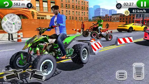 Play APK ATV City Traffic Racing Games 2019  and enjoy ATV City Traffic Racing Games 2019 with UptoPlay com.hyperfame_ATV.citytraffic.racinggames2019