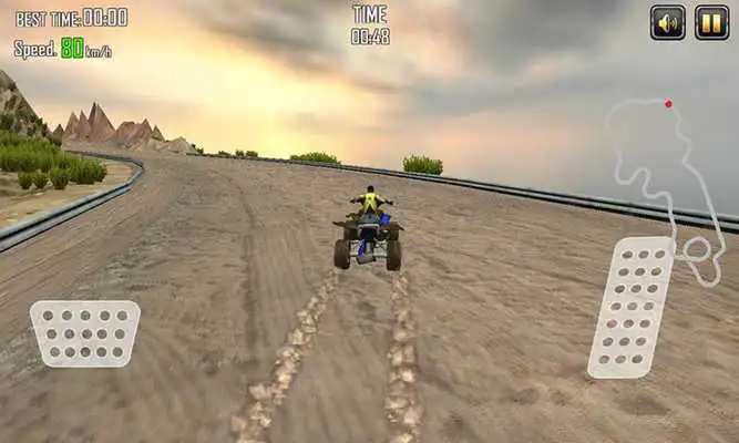 Play ATV Quad Bike Drift Exposure