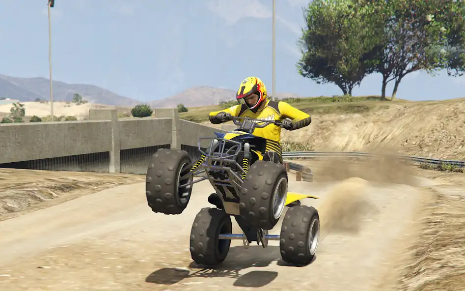 Play ATV Quad Bike Racing Mania as an online game ATV Quad Bike Racing Mania with UptoPlay