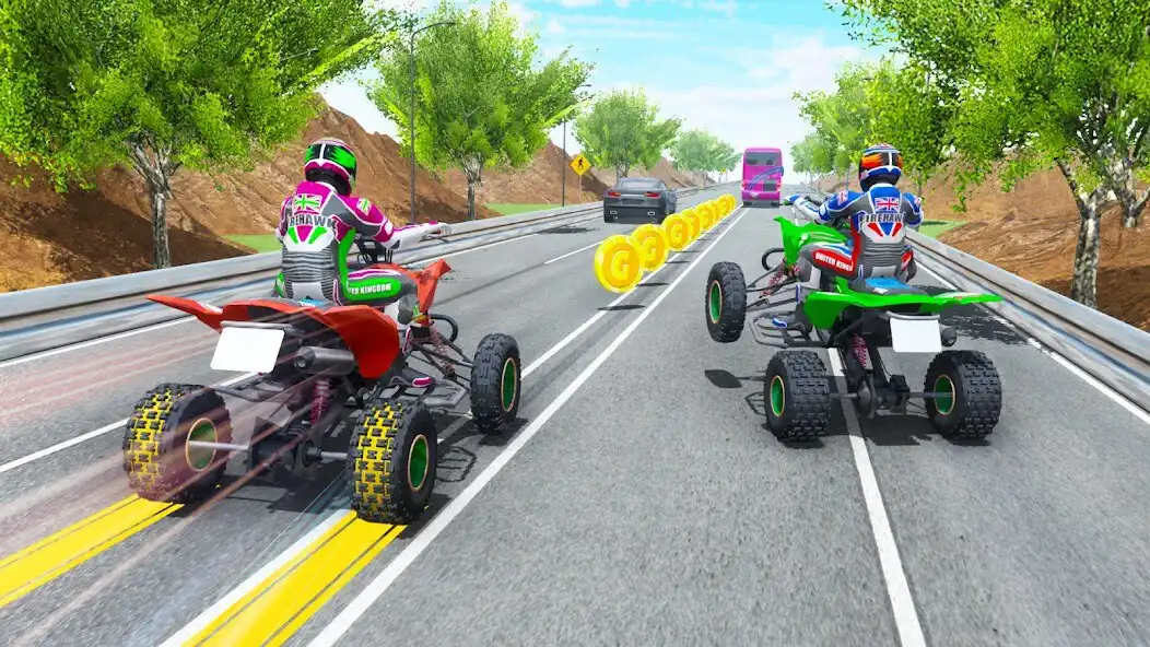 Play ATV Quad Bike Racing:Quad Game as an online game ATV Quad Bike Racing:Quad Game with UptoPlay