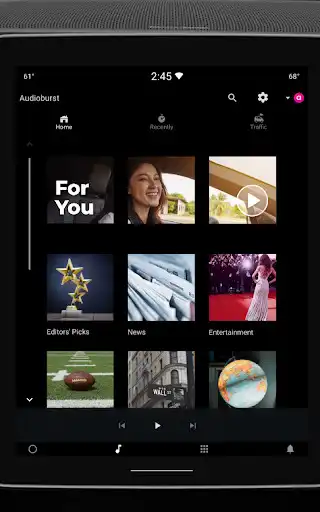 Play Audioburst - AAOS: Short, personalized, talk audio  and enjoy Audioburst - AAOS: Short, personalized, talk audio with UptoPlay