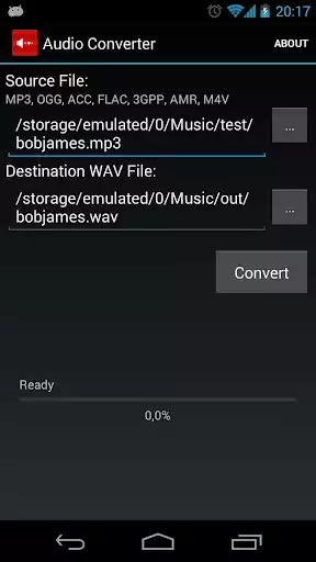 Play Audio Converter