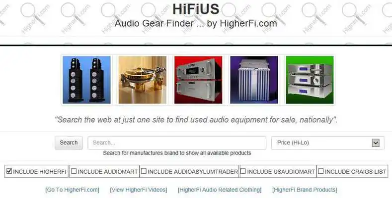 Play Audio Gear Finder by HigherFi