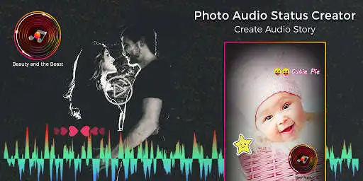 Play Audio Status Creator - Photo  Audio Status Maker  and enjoy Audio Status Creator - Photo  Audio Status Maker with UptoPlay