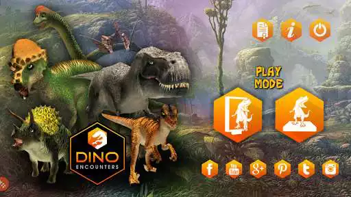 Play Augmented Reality Dinosaur Zoo  and enjoy Augmented Reality Dinosaur Zoo with UptoPlay