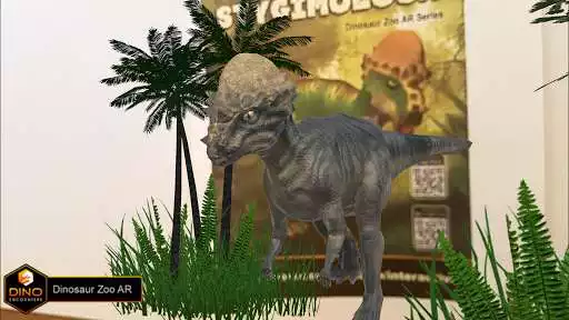 Play Augmented Reality Dinosaur Zoo as an online game Augmented Reality Dinosaur Zoo with UptoPlay