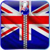 Free play online Australia Flag Zipp Screenlock APK