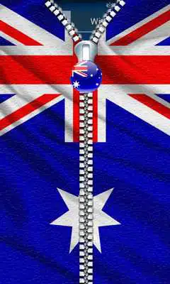 Play Australia Flag Zipp Screenlock