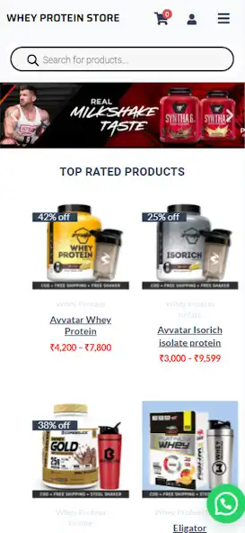 Play Authentic Whey Protein Store  and enjoy Authentic Whey Protein Store with UptoPlay