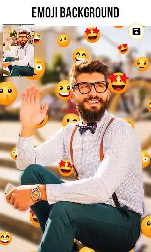 Play Auto Emoji Background Changer as an online game Auto Emoji Background Changer with UptoPlay