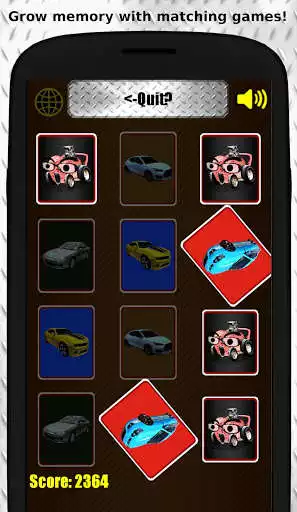 Play Autorama: Free Memory Automobile Car Matching Game