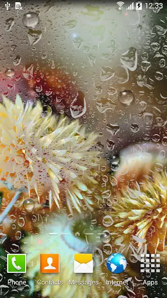 Play Autumn Flowers Live Wallpaper