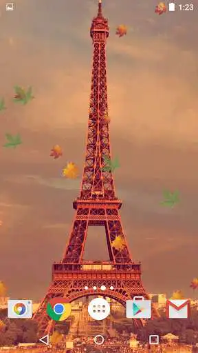 Play Autumn in Paris Live Wallpaper