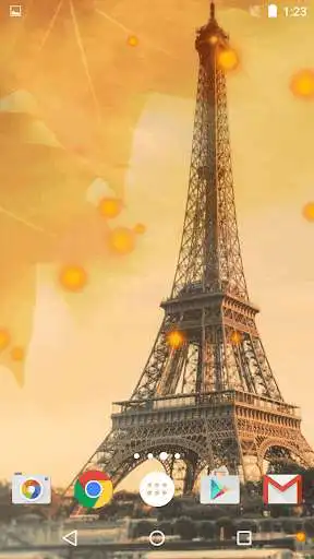 Play Autumn in Paris Live Wallpaper