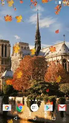 Play Autumn in Paris Live Wallpaper