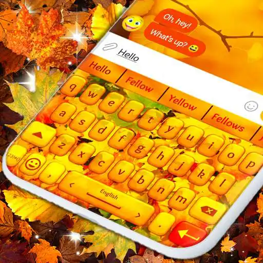 Play Autumn Leaves HD Keyboard APK