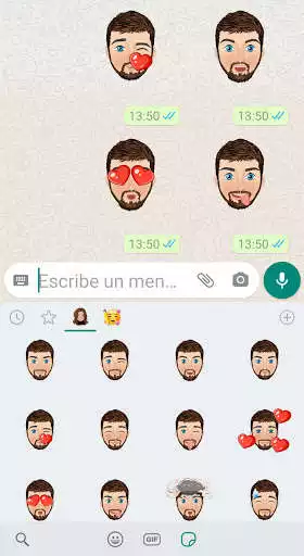 Play Avatarly: create stickers avatar for whatsapp as an online game Avatarly: create stickers avatar for whatsapp with UptoPlay