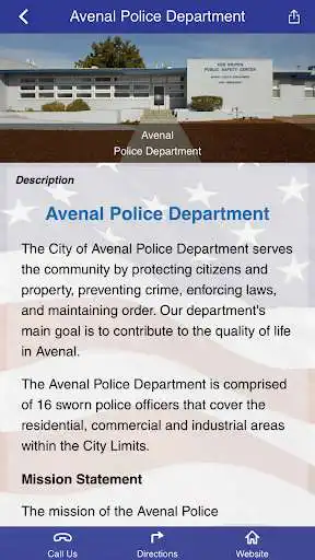 Play Avenal Police Department as an online game Avenal Police Department with UptoPlay