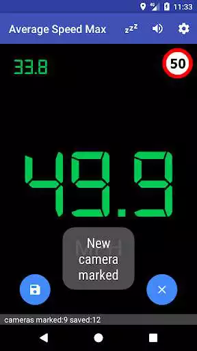 Play Average Speed Cameras - Speed Max