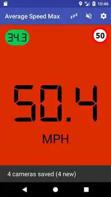 Play Average Speed Cameras - Speed Max