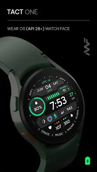 Play Awf TACT ONE - watch face  and enjoy Awf TACT ONE - watch face with UptoPlay