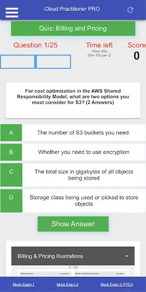 Play AWS Cloud Practitioner CLF-C01 as an online game AWS Cloud Practitioner CLF-C01 with UptoPlay