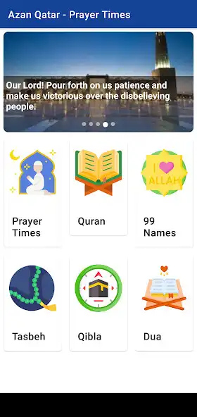 Play Azan Qatar - Qatar Prayer Time as an online game Azan Qatar - Qatar Prayer Time with UptoPlay