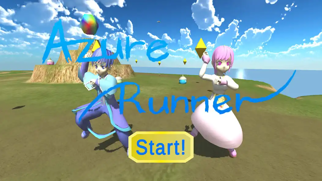 Play Azure Runner  and enjoy Azure Runner with UptoPlay