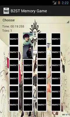 Play B2ST Memory Game