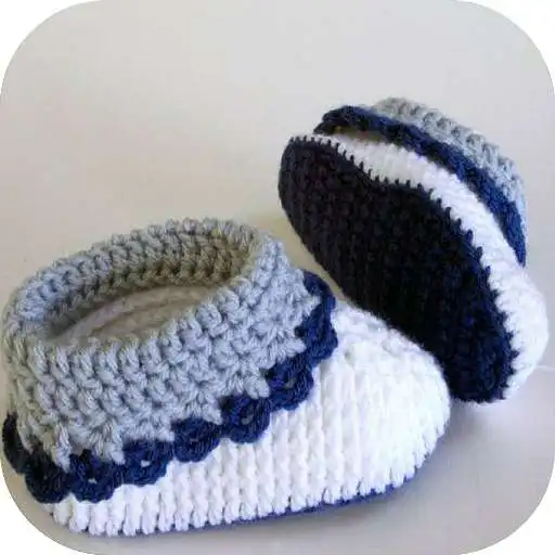 Run free android online Baby Crochet Slippers APK