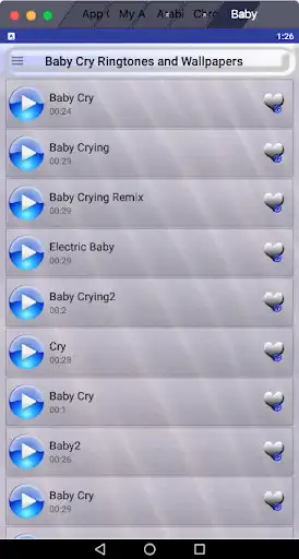 Play Baby Cry Ringtones and Wallpapers  and enjoy Baby Cry Ringtones and Wallpapers with UptoPlay