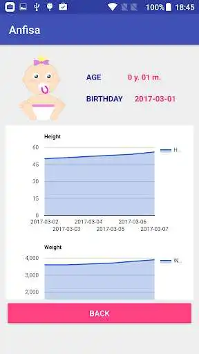 Play APK Baby Daybook Height and weight  and enjoy Baby Daybook Height and weight with UptoPlay children.weight.height.heightweithg