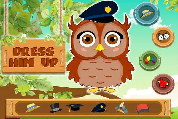 Play Baby Owl Spa and Dressup