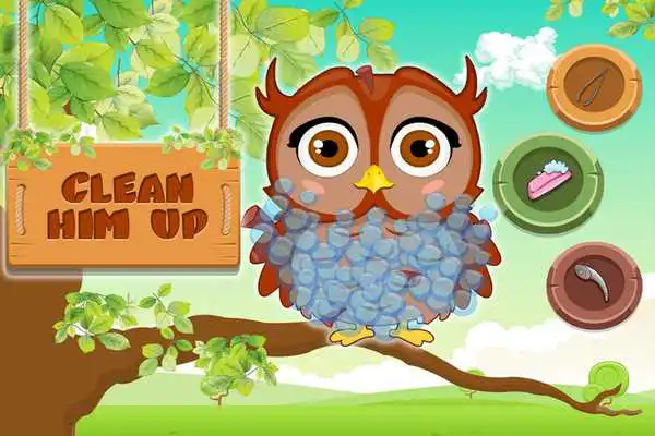 Play Baby Owl Spa and Dressup