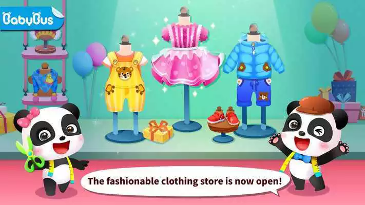 Play Baby Panda's Fashion Dress Up Game