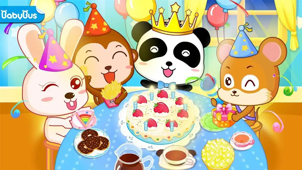 Play Baby Pandas Birthday Party  and enjoy Baby Pandas Birthday Party with UptoPlay