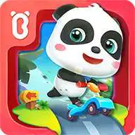 Free play online Baby Panda's Puzzle Town  APK