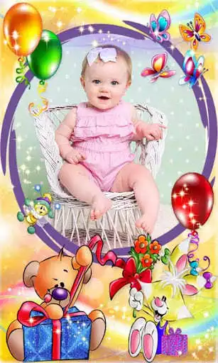 Play Baby Photo Frame as an online game Baby Photo Frame with UptoPlay