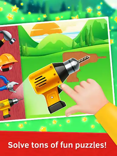 Play APK Baby Puzzles. Building Tools  and enjoy Baby Puzzles. Building Tools with UptoPlay by.alfasoft.BuildingToolsWoodenPuzzles