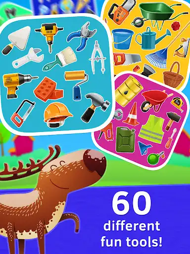 Play APK Baby Puzzles. Building Tools  and enjoy Baby Puzzles. Building Tools with UptoPlay by.alfasoft.BuildingToolsWoodenPuzzles