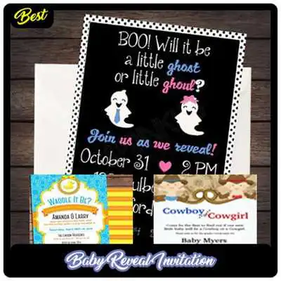 Play Baby Reveal Invitations