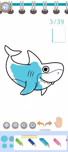 Play Baby Shark Coloring Book  and enjoy Baby Shark Coloring Book with UptoPlay